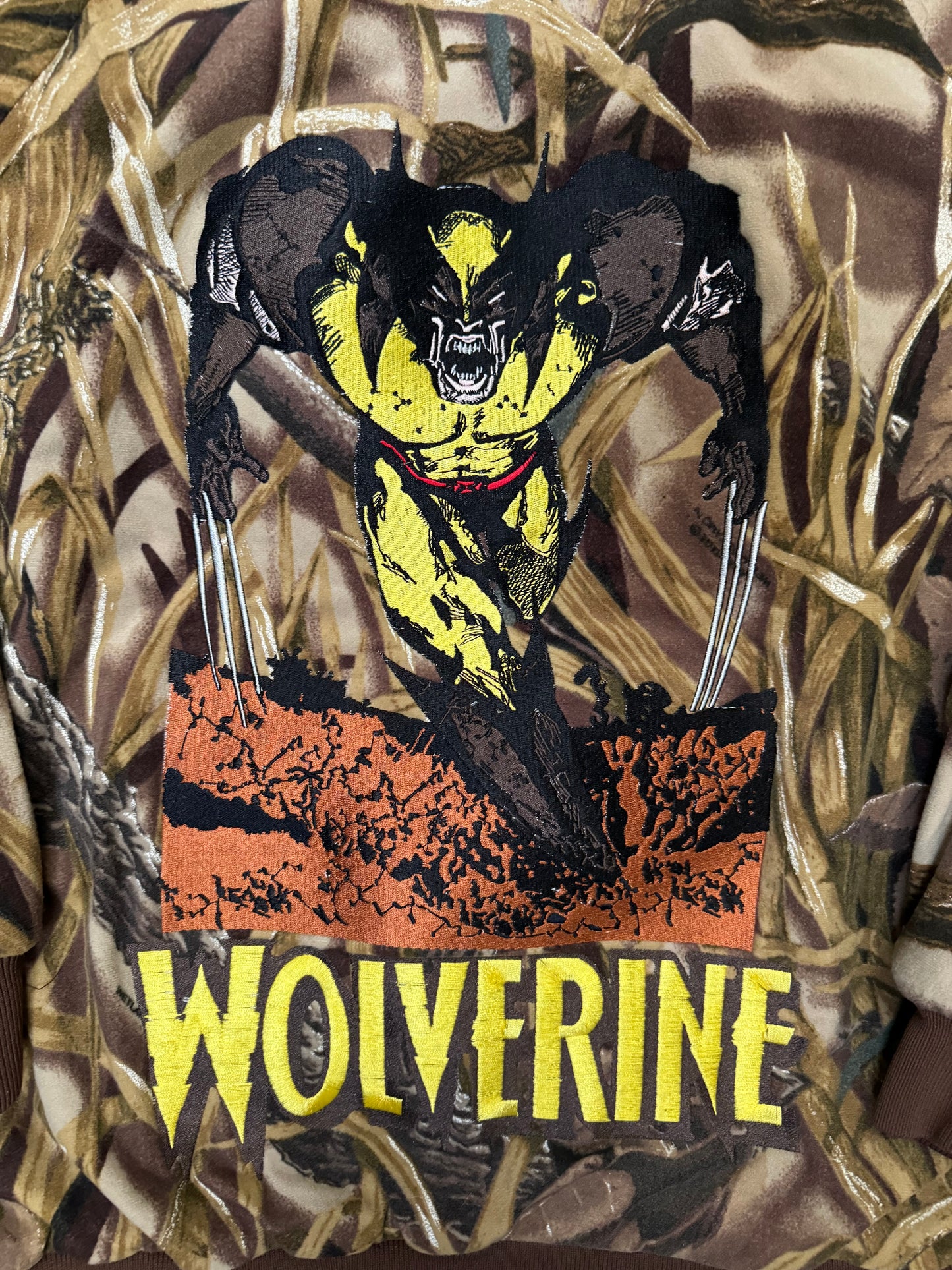Vintage Hunters camo jacket super rare Wolverine X-men insane quality