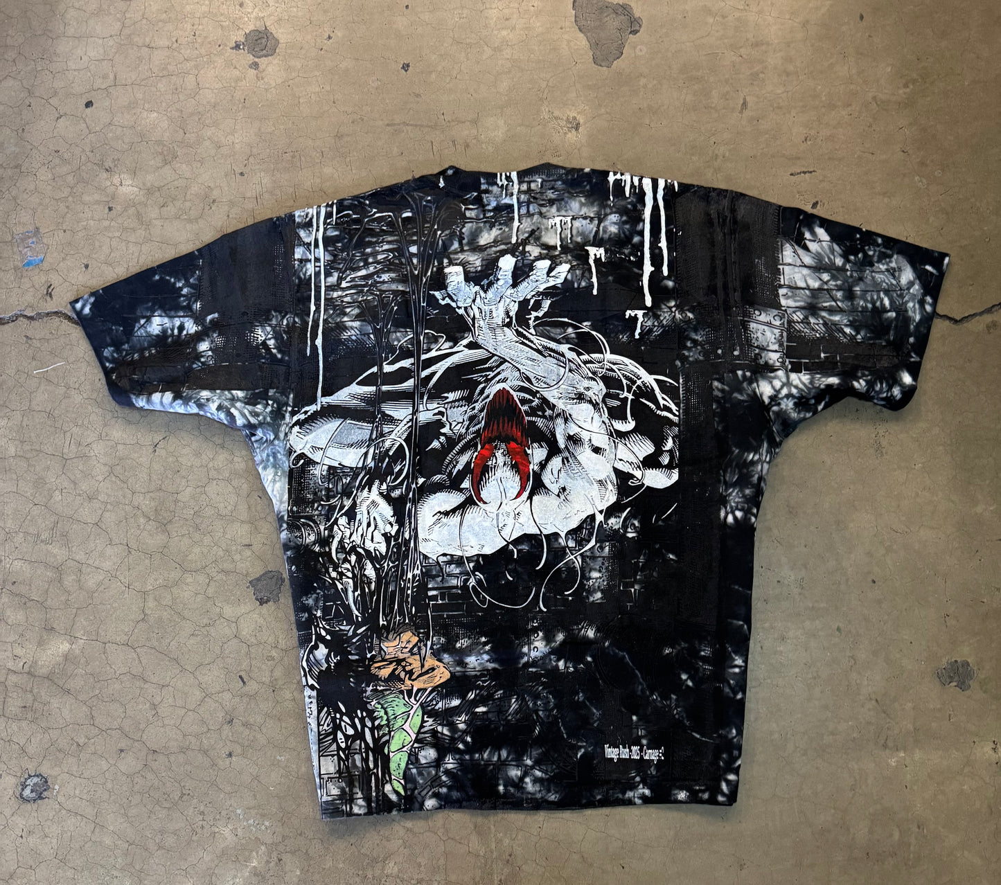 Shaka Black and white  tie dye - Anti Carnage Mega print