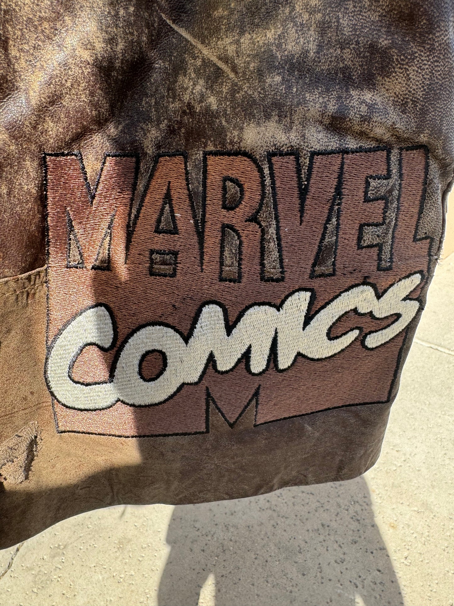 Vintage Genuine Brown Leather Wolverine X-Men Jacket Coat