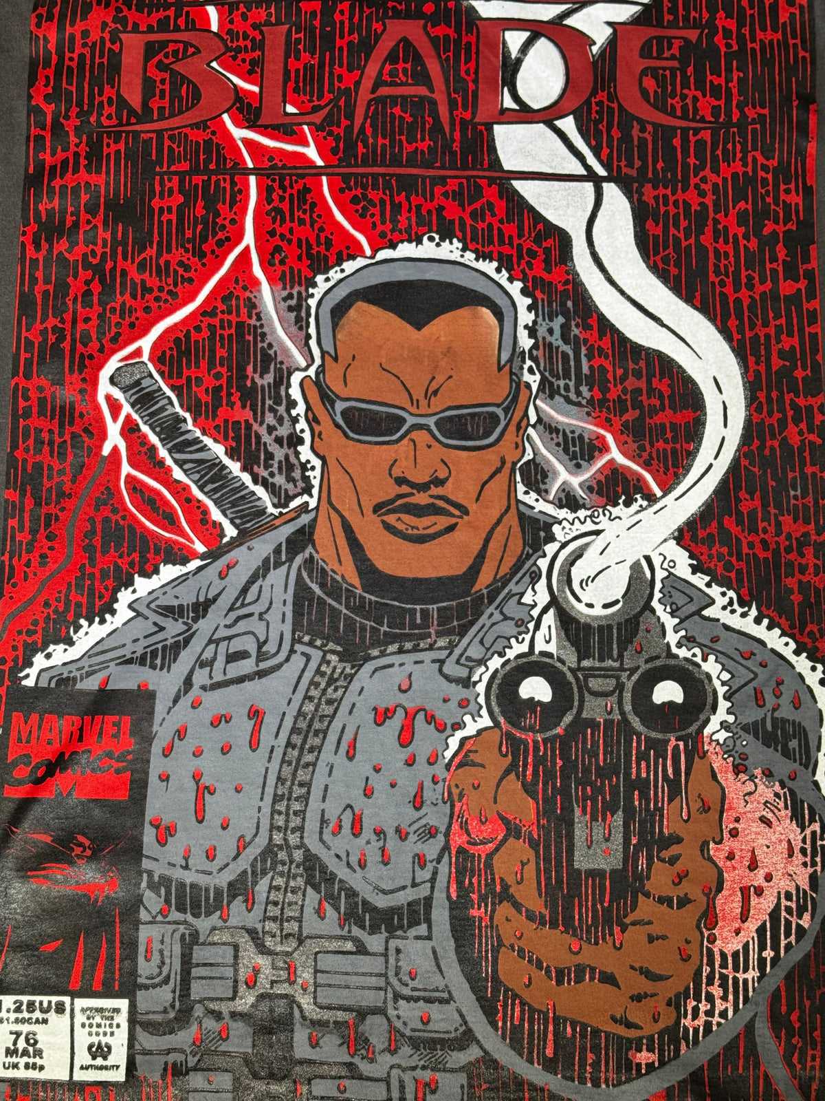 Faded - Thunder Rain Blade Front - Bloody Rain Blade Back