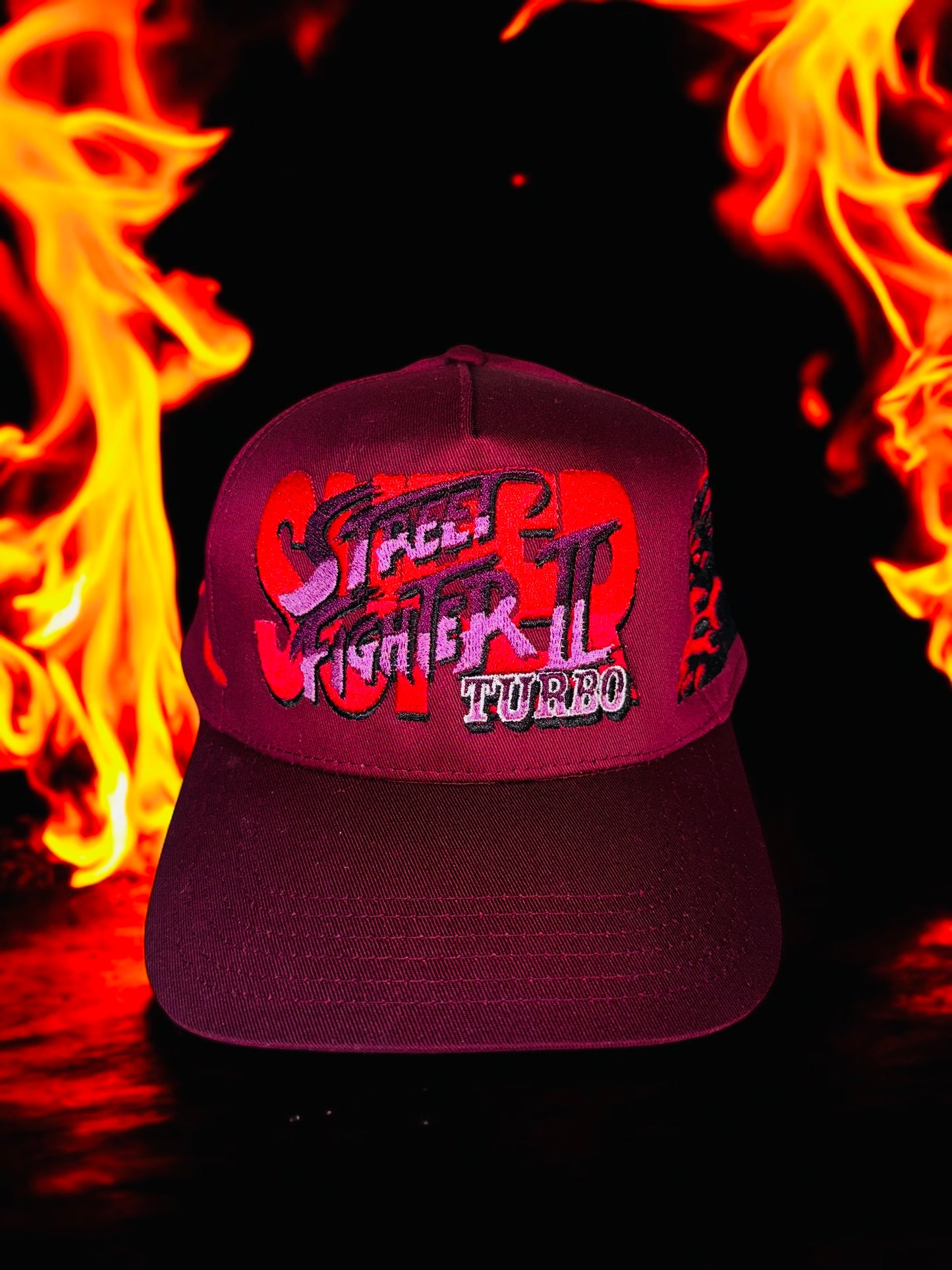 Burgundy - Akuma Street Fighter 2 Turbo - hat