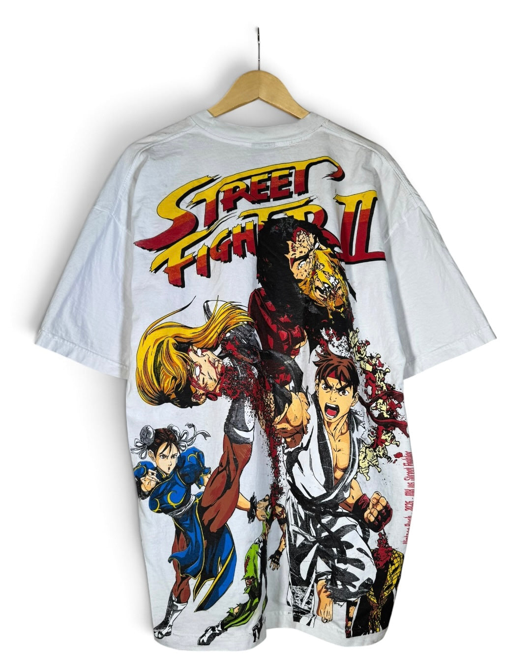 White - Shadowloo Front - Ryu and Chun Li Back
