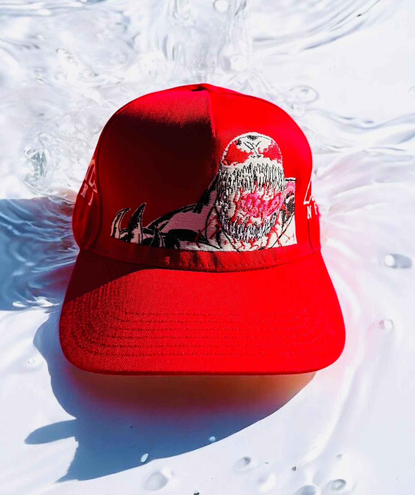 Red -  glow in the dark  Vintage  - Anti Venom Hat