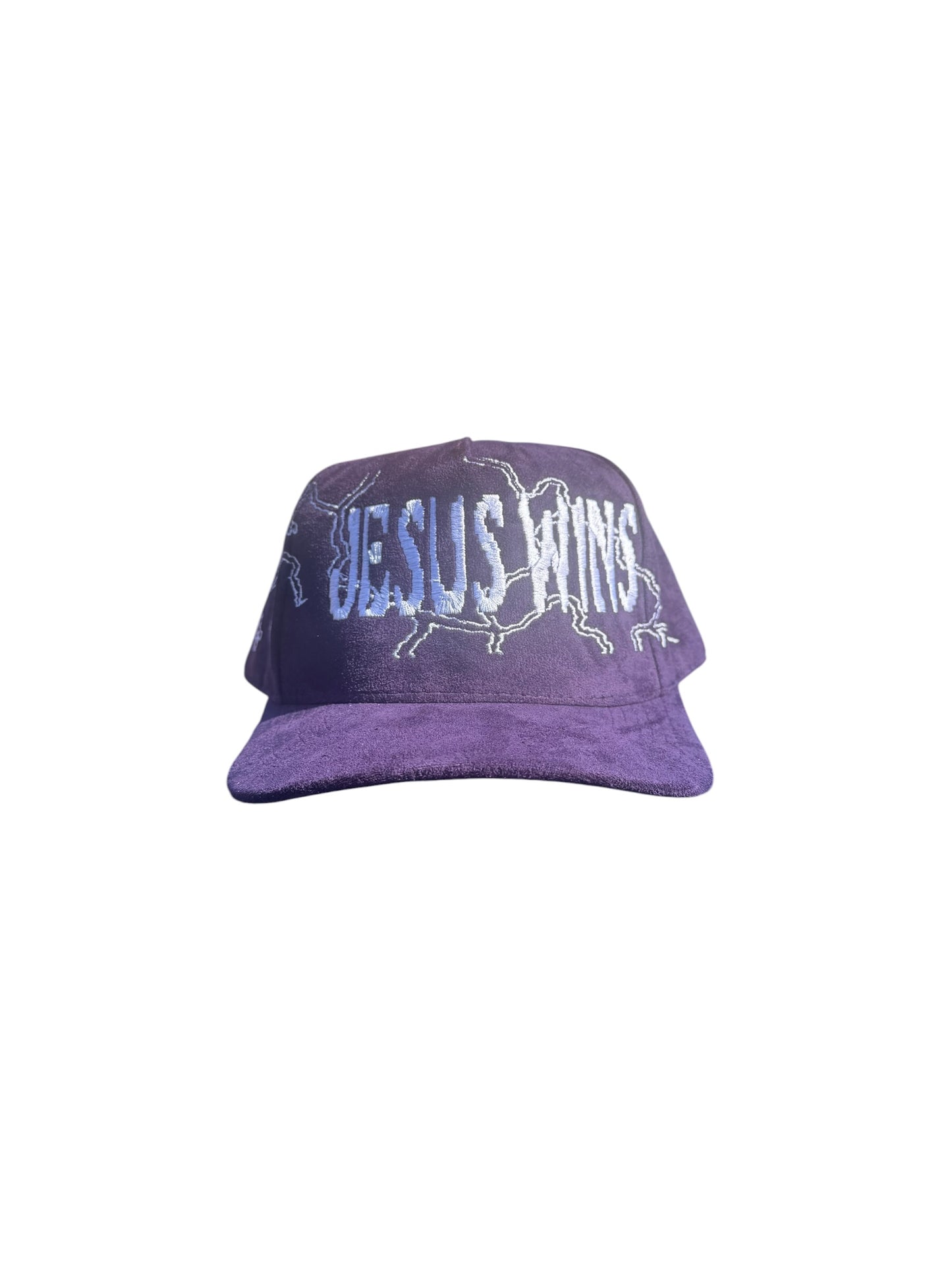 Purple Suede - Jesus Wins Hat