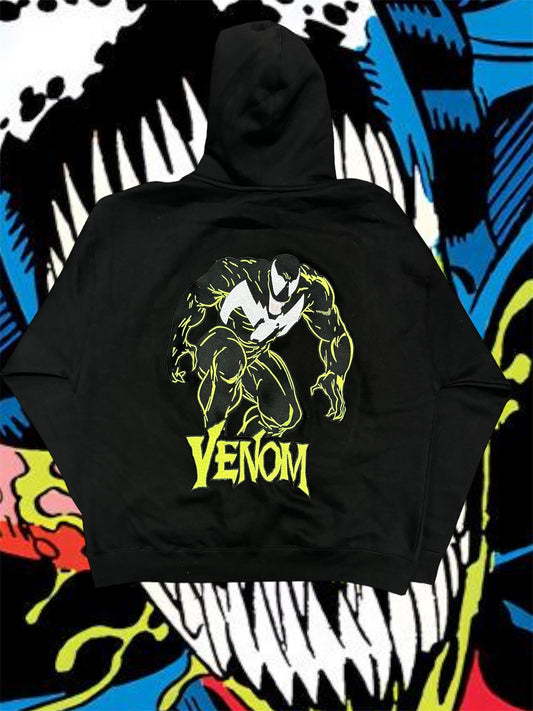 Black - (Green) Symbiote Hoodie