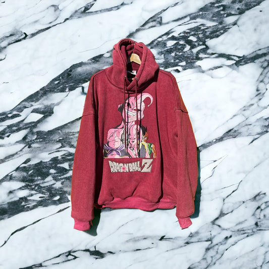 Burgundy - Premium Majin Buu Hoodie!