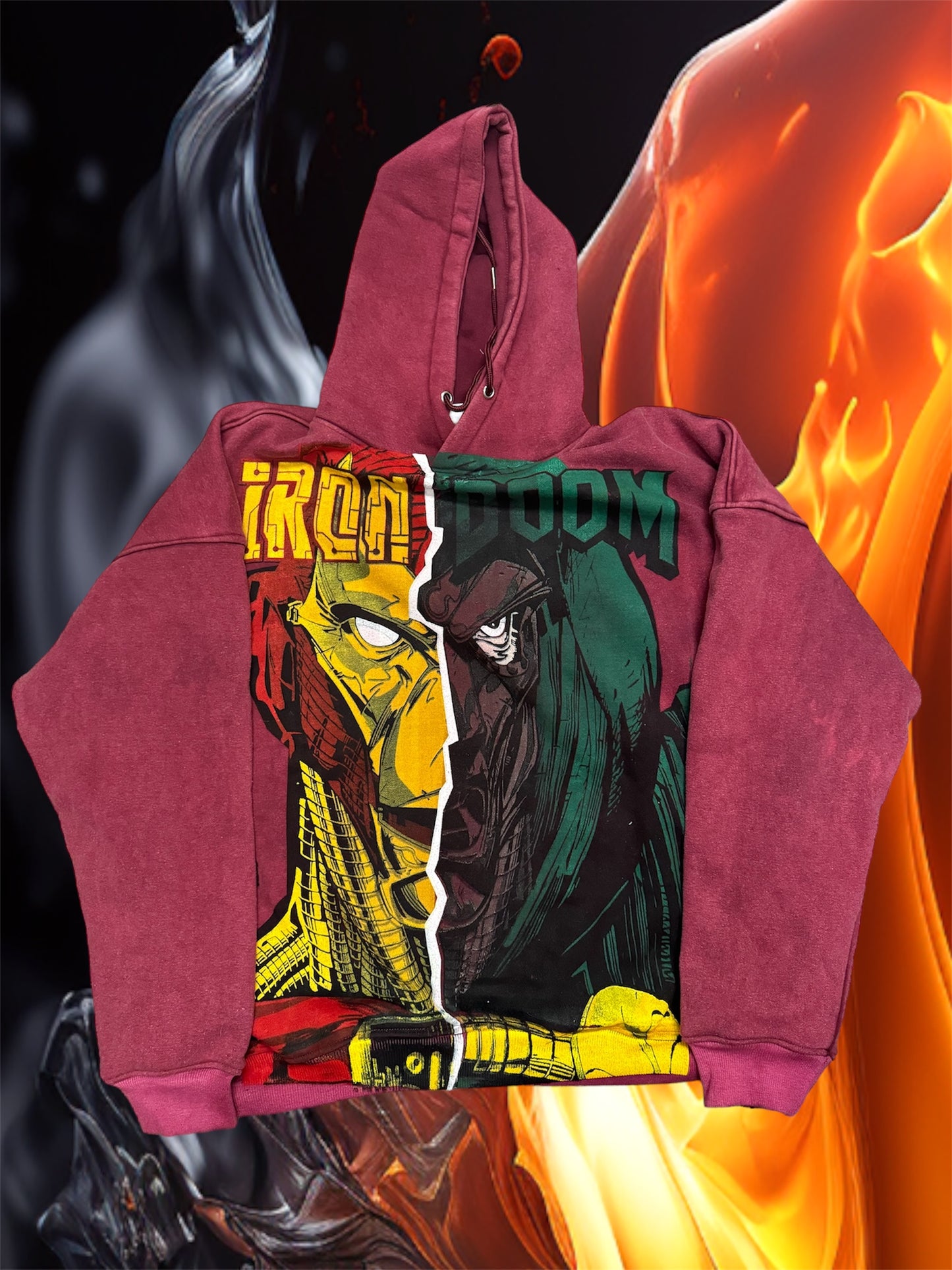 Iron Doom (Big Face Front) Hoodie