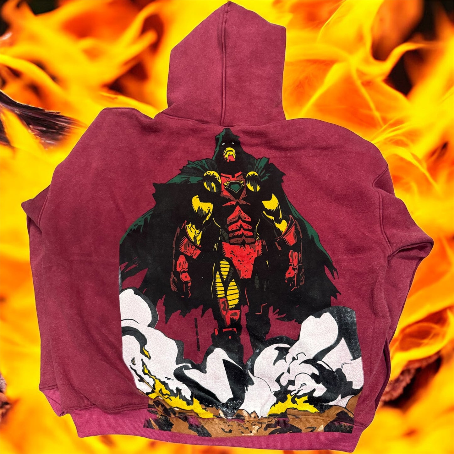 Iron Doom (Big Face Front) Hoodie