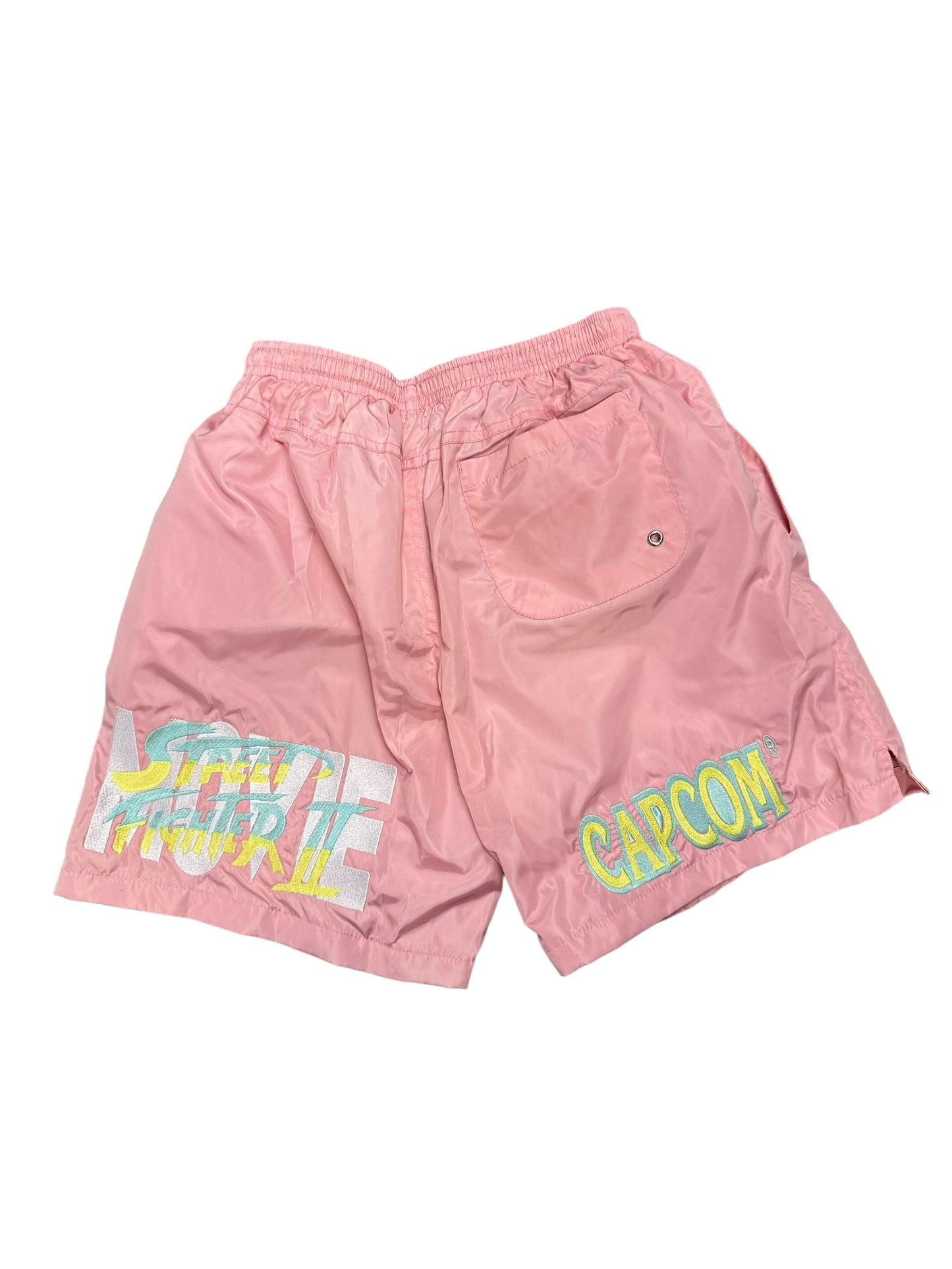 Pink- Showering Chun-Li Shorts