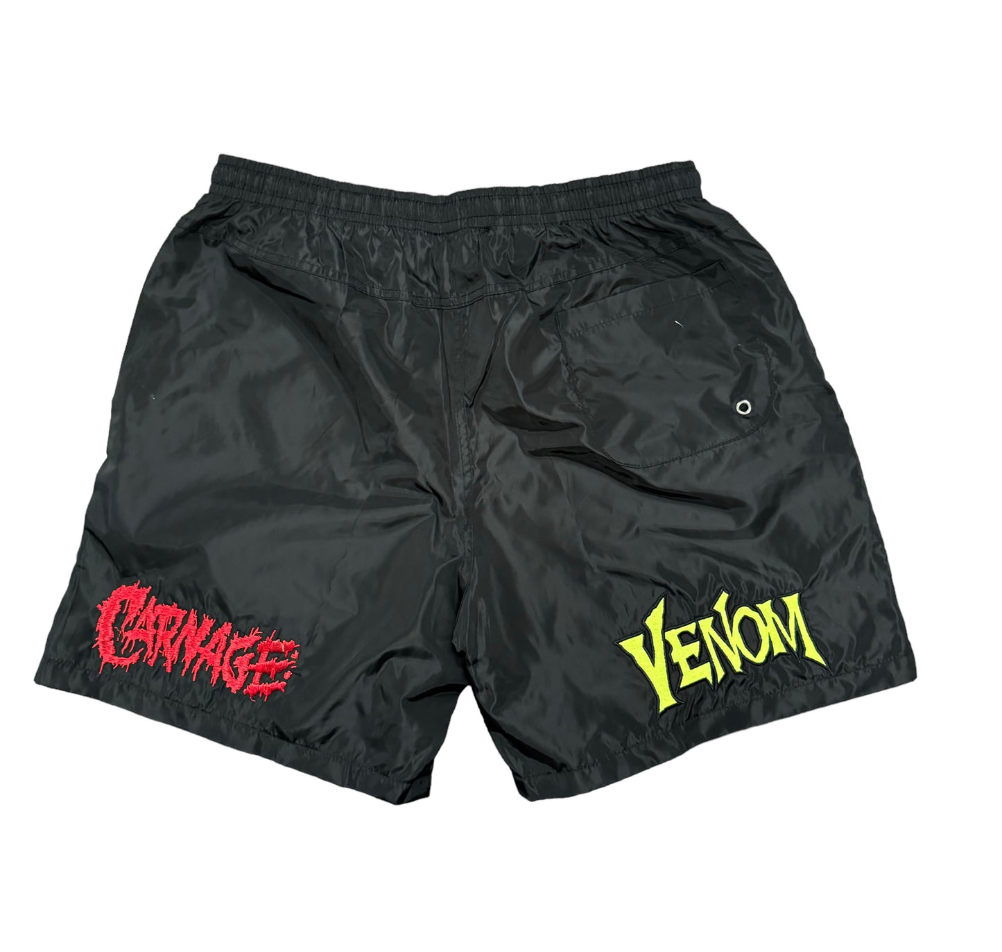 Black- Venom & Carnage shorts