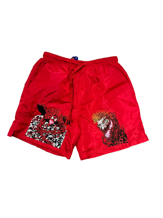 Red- Carnage and Cletus Kasady Shorts