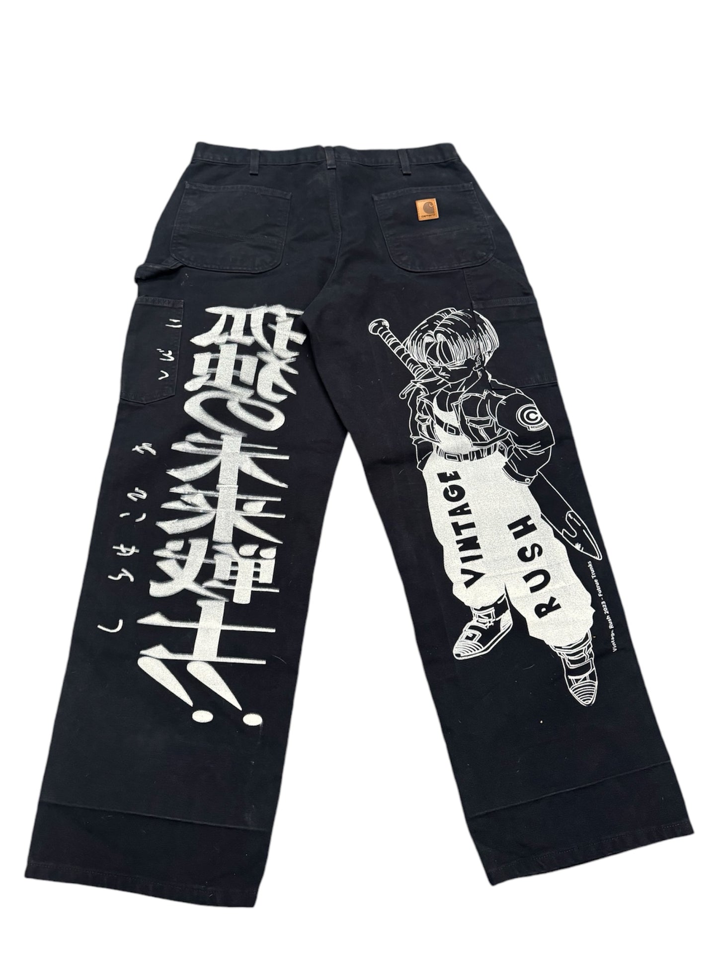 Black -Vintage Future Denim Jeans