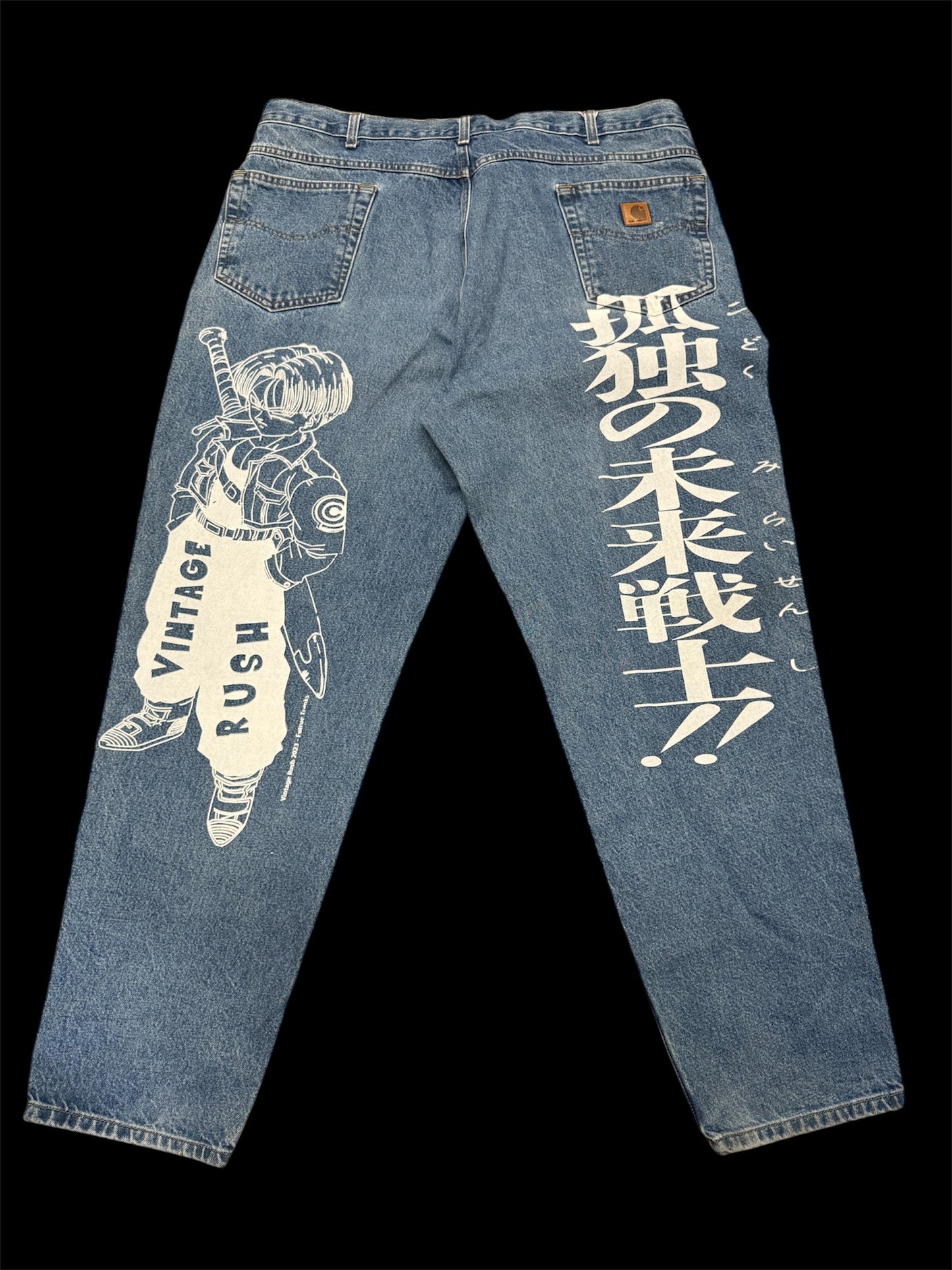 Blue -Vintage Future Denim Jeans