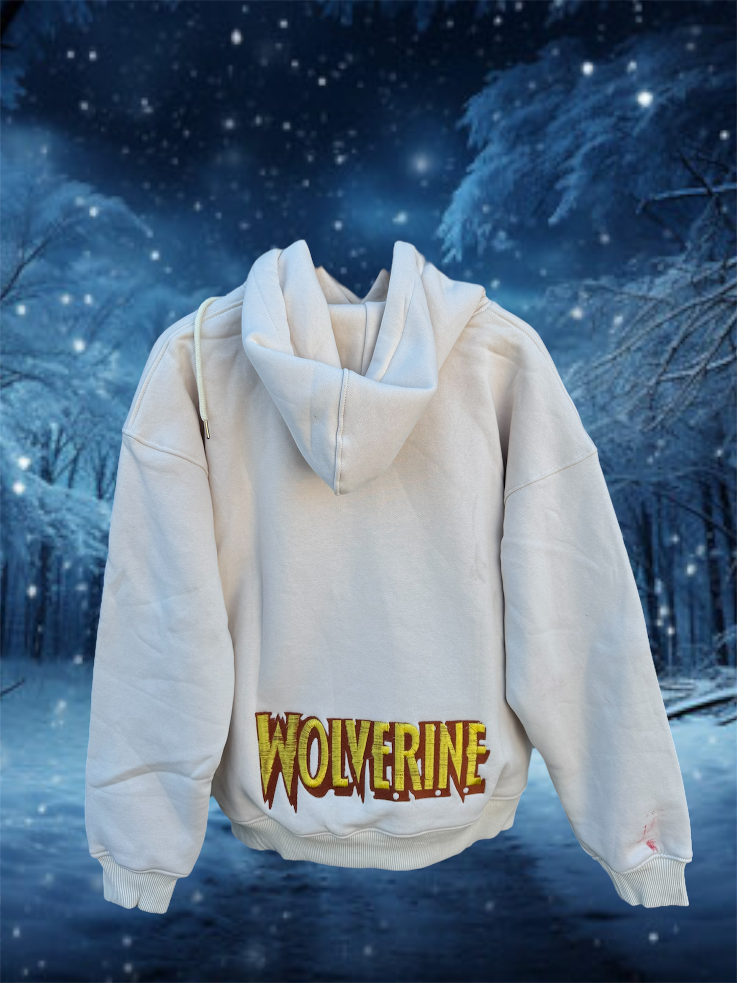 Premium Cream Wolverine Hoodie