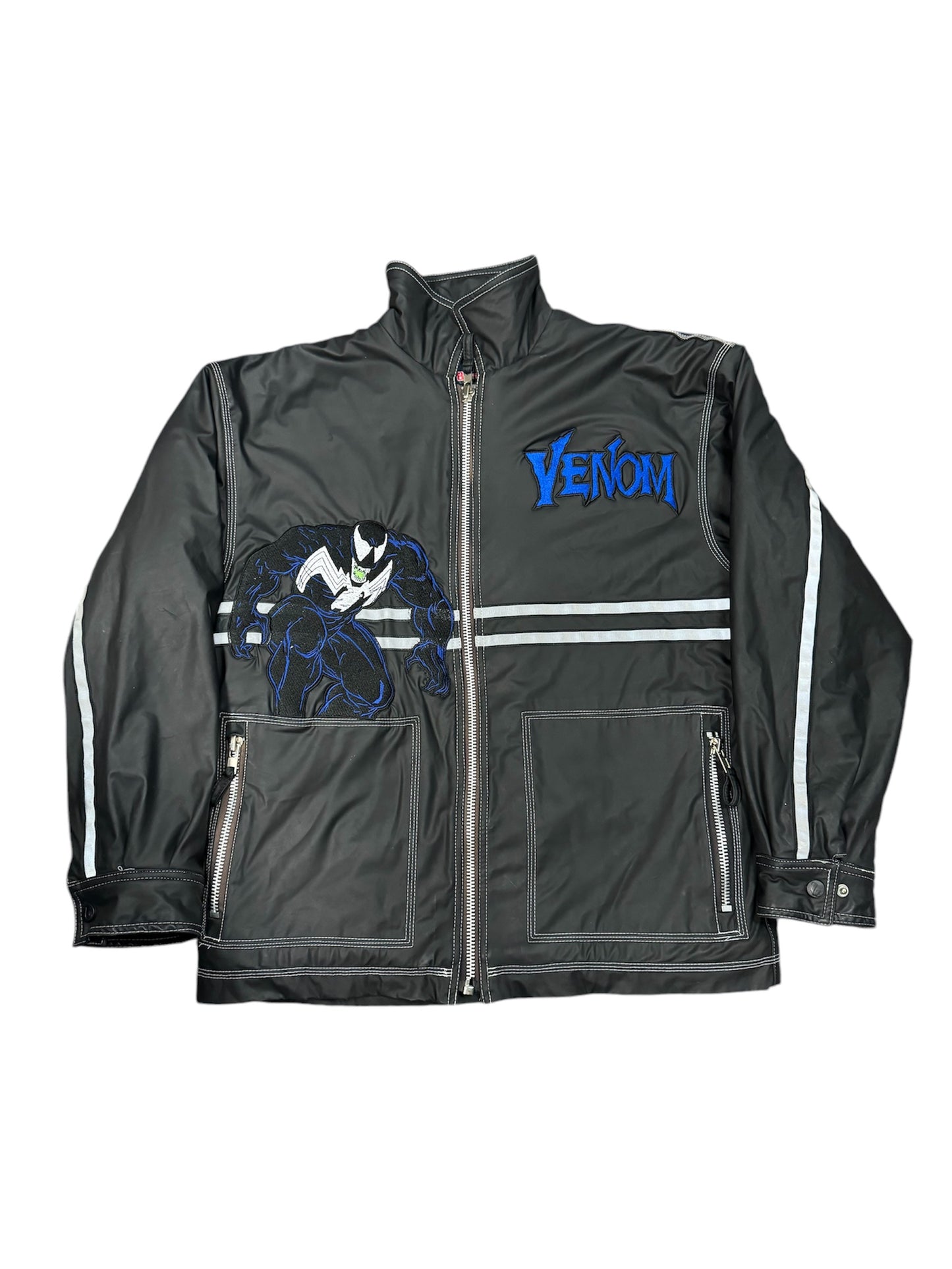 Vintage Black Jacket- Venom