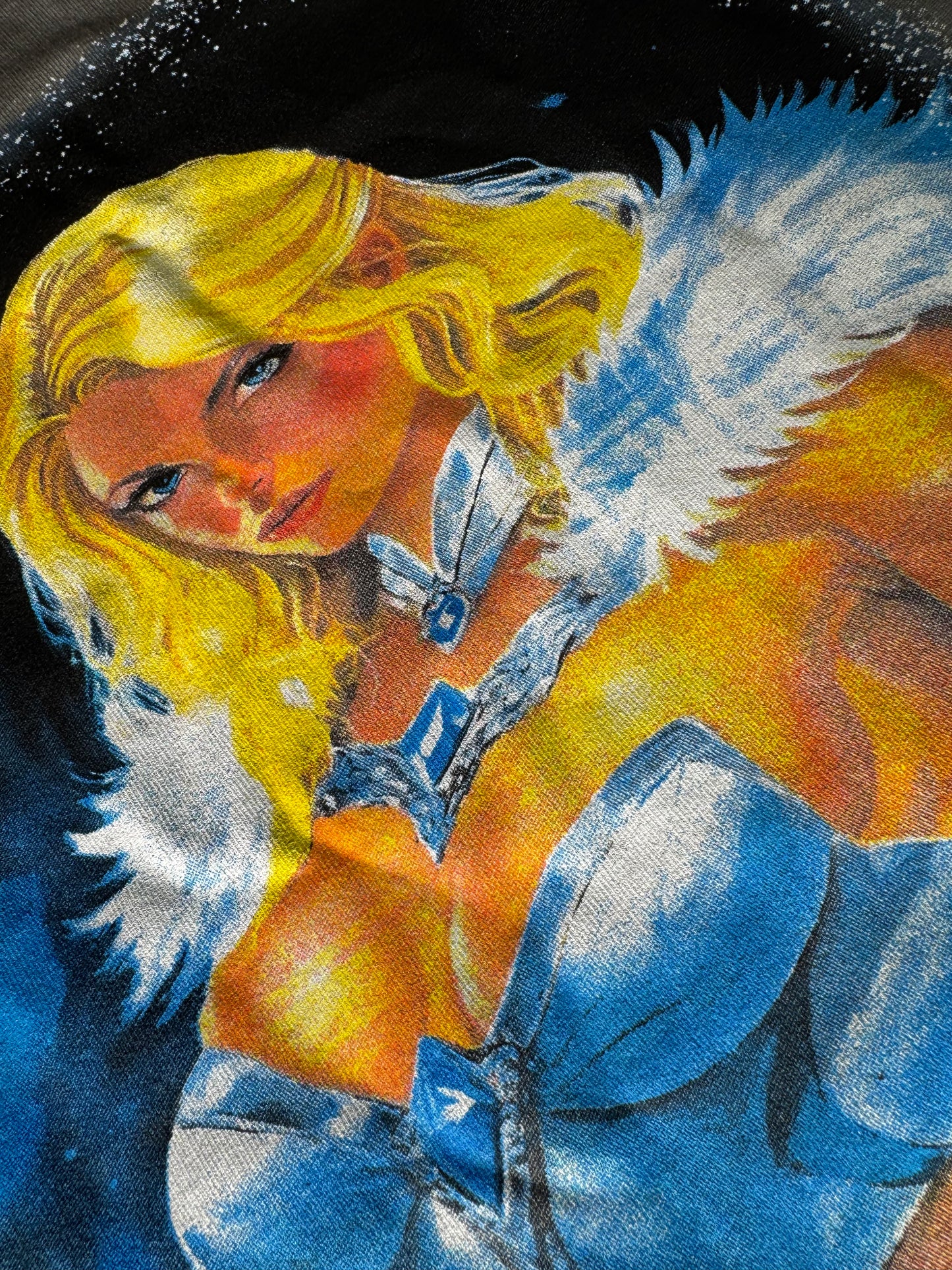 Black Oil Wash - Emma Frost Shirt