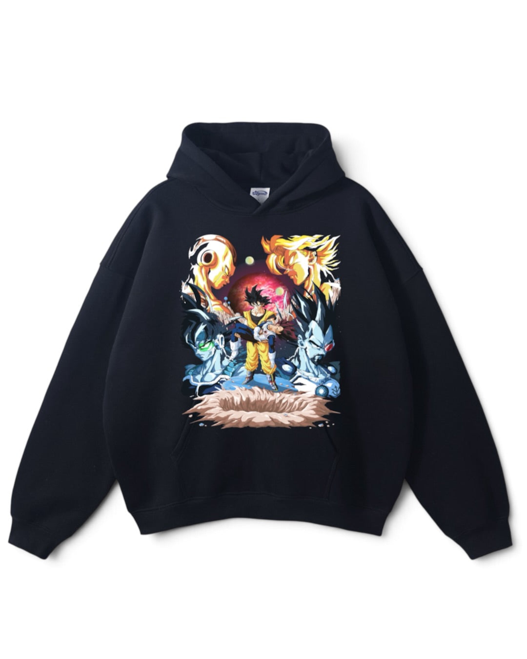 Black - Vegeta’s Death Monochrome- Hoodie