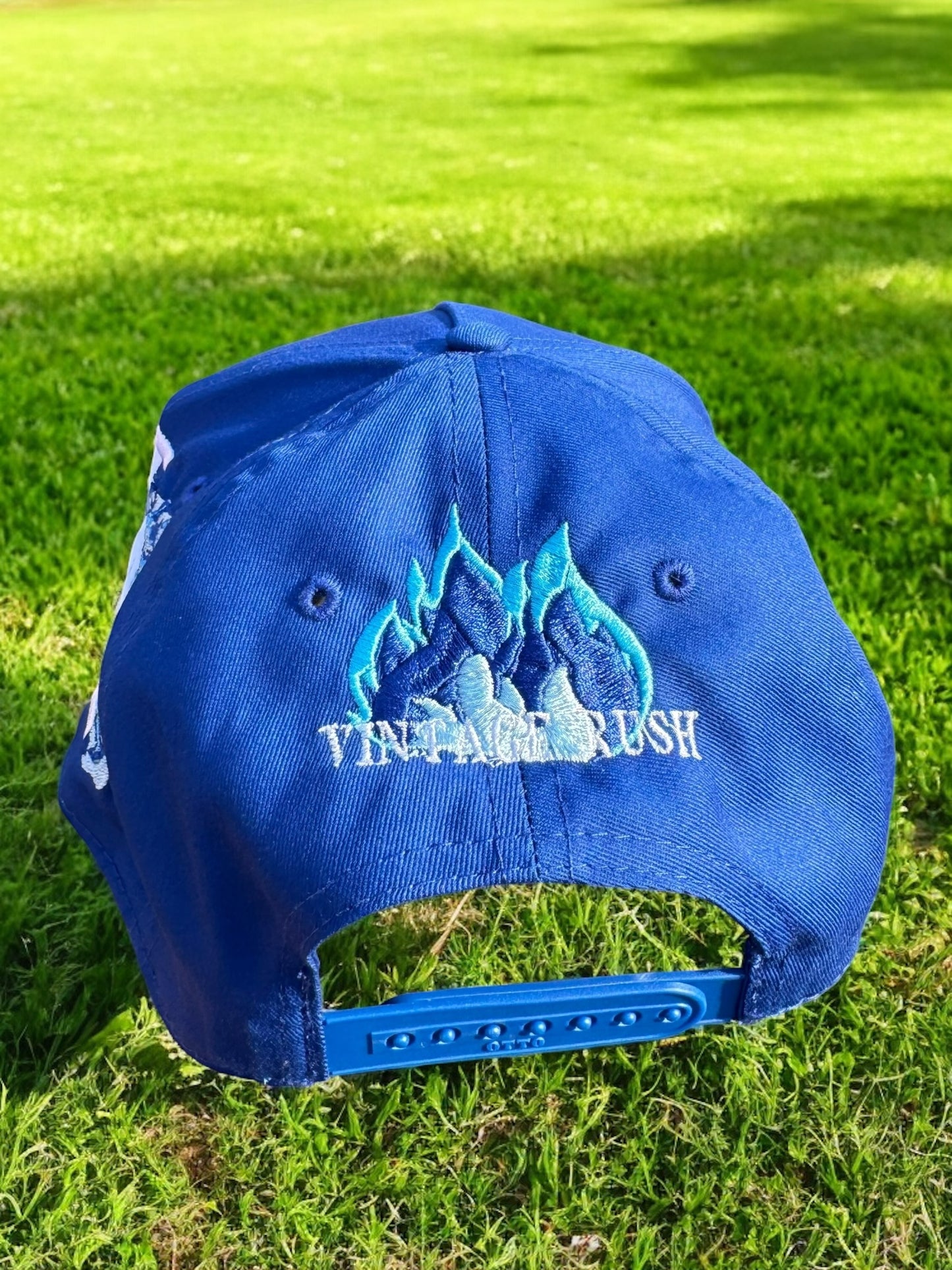 Blue - Dodger Flame Hat