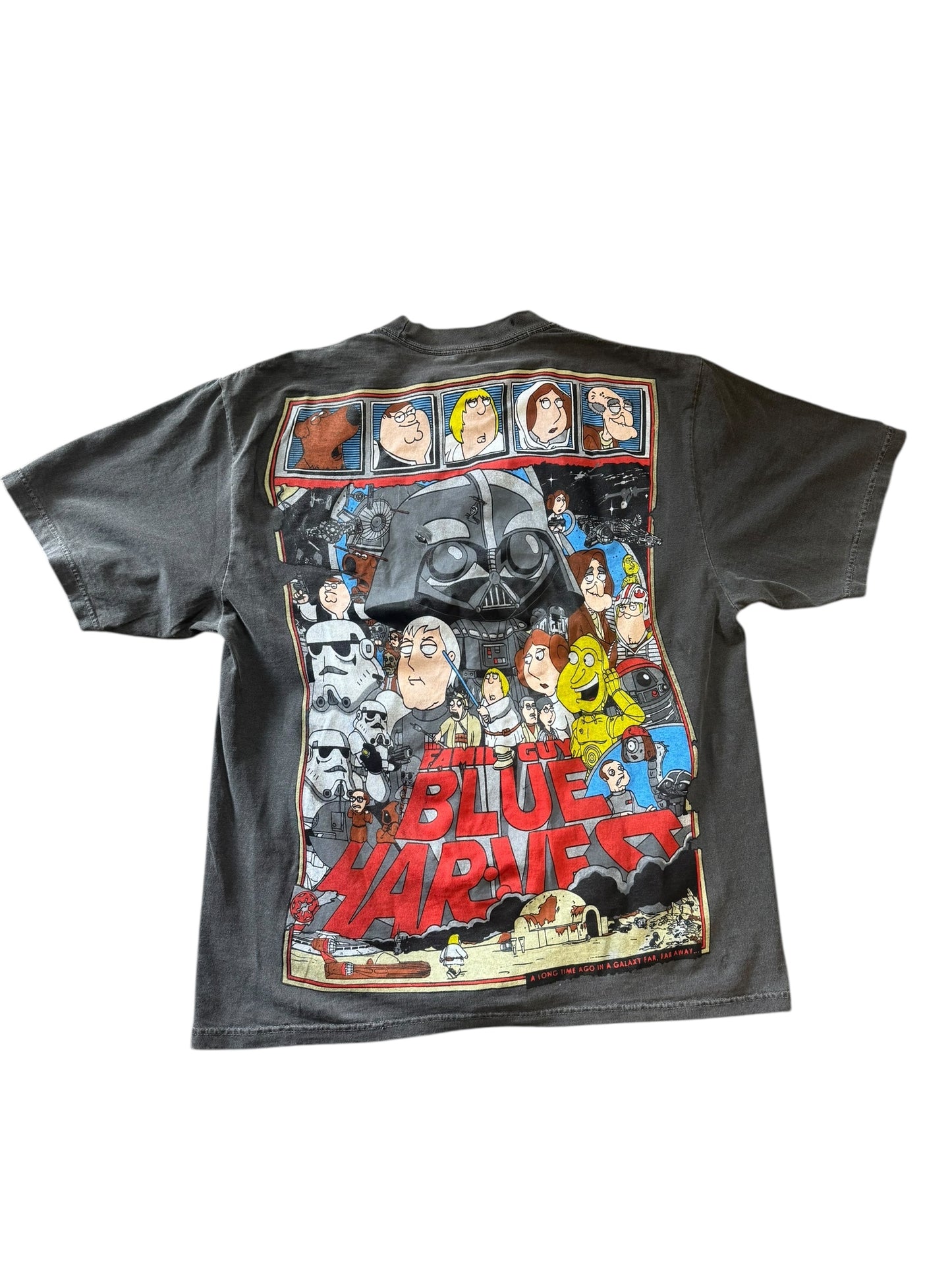 (Black Friday ) Faded Star Wars Front - Blue Harvest Back