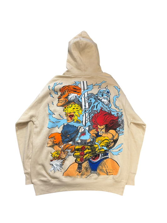 (Black Friday ) cream Premium - Lionel Front & Thunder cats back