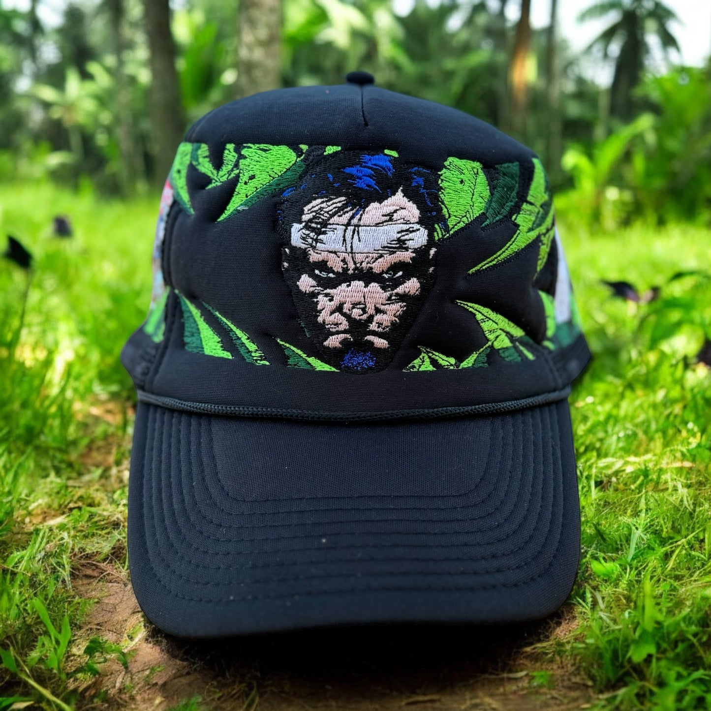 Black Punisher - NAM edition Camo trucker