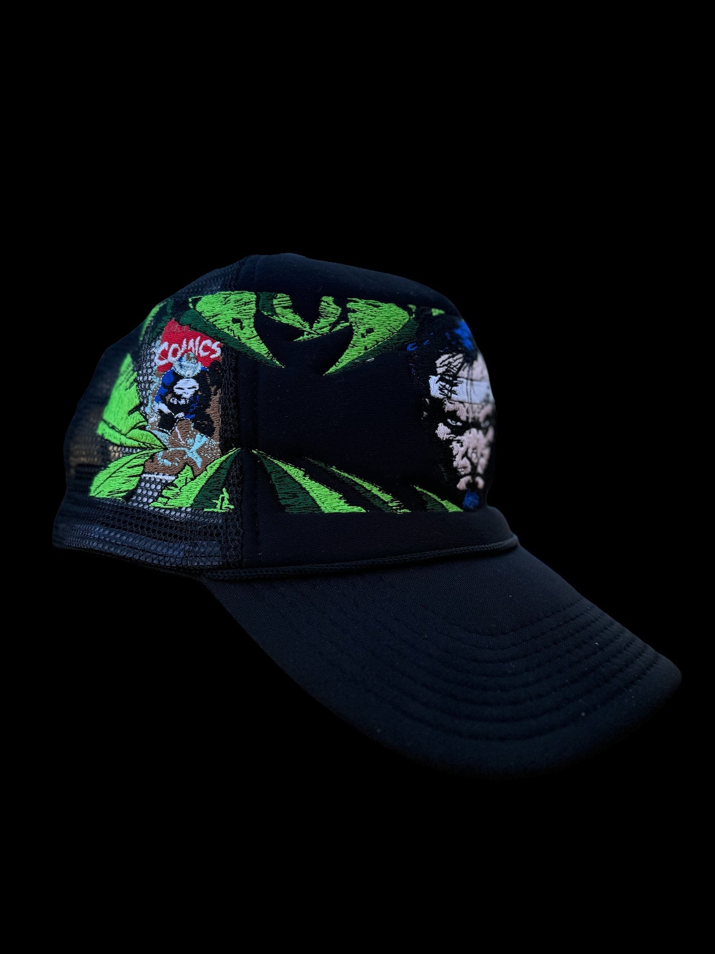 Black Punisher - NAM edition Camo trucker