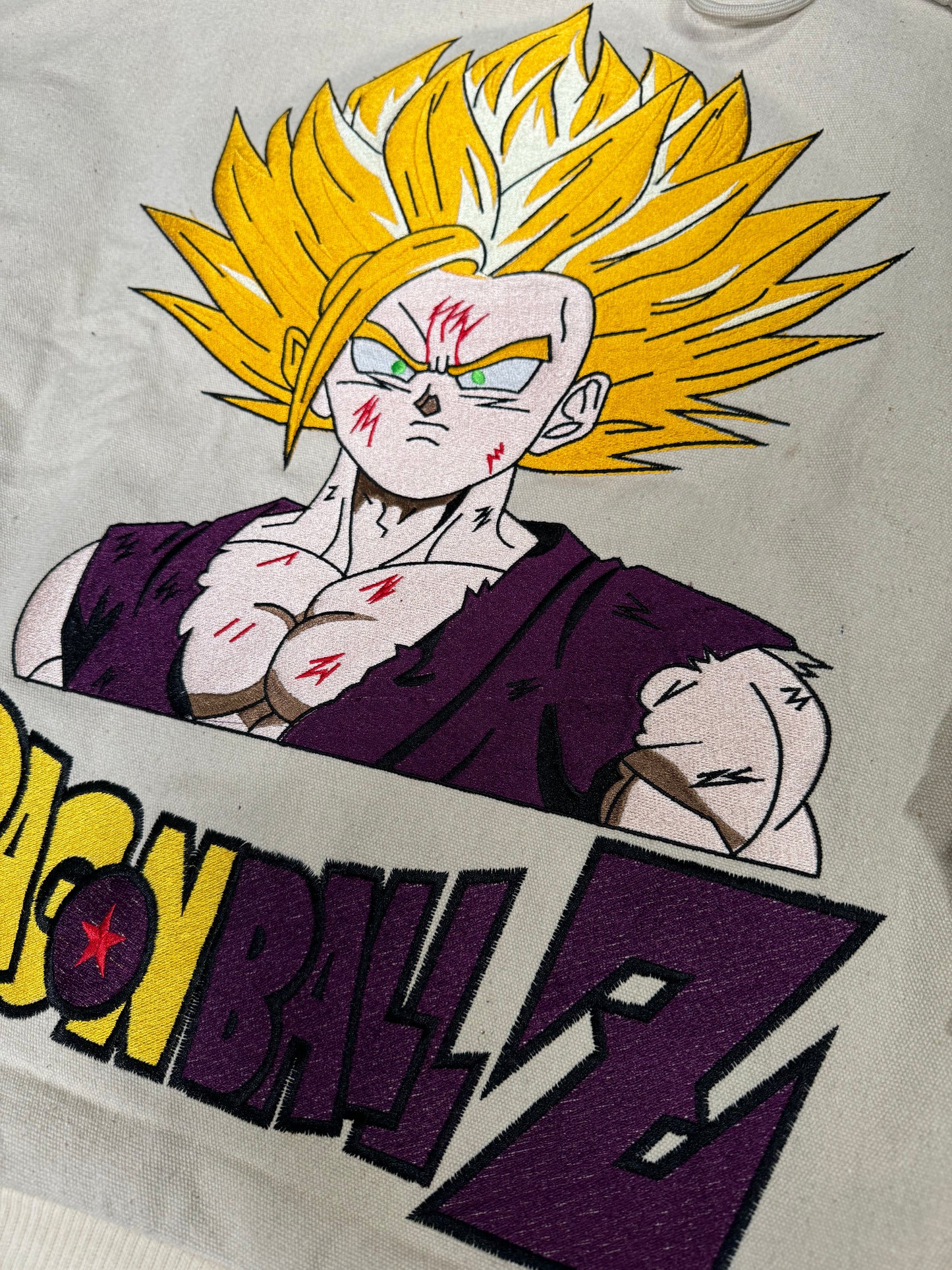 DBZ Cream Gohan-Canvas Hoodie