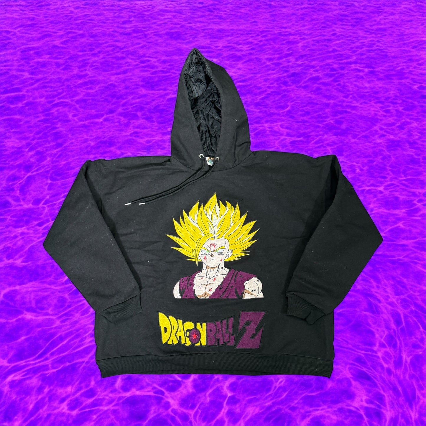 DBZ Black Gohan-Canvas Hoodie