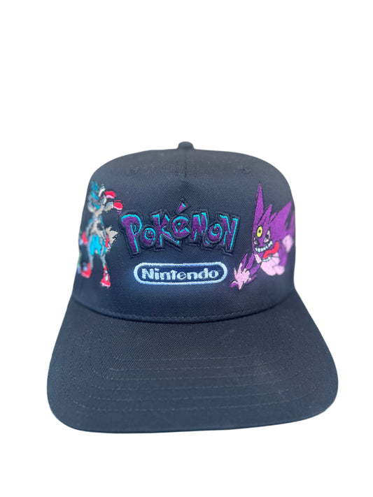 Black Print Mega Evolutions - Pokemon Hat