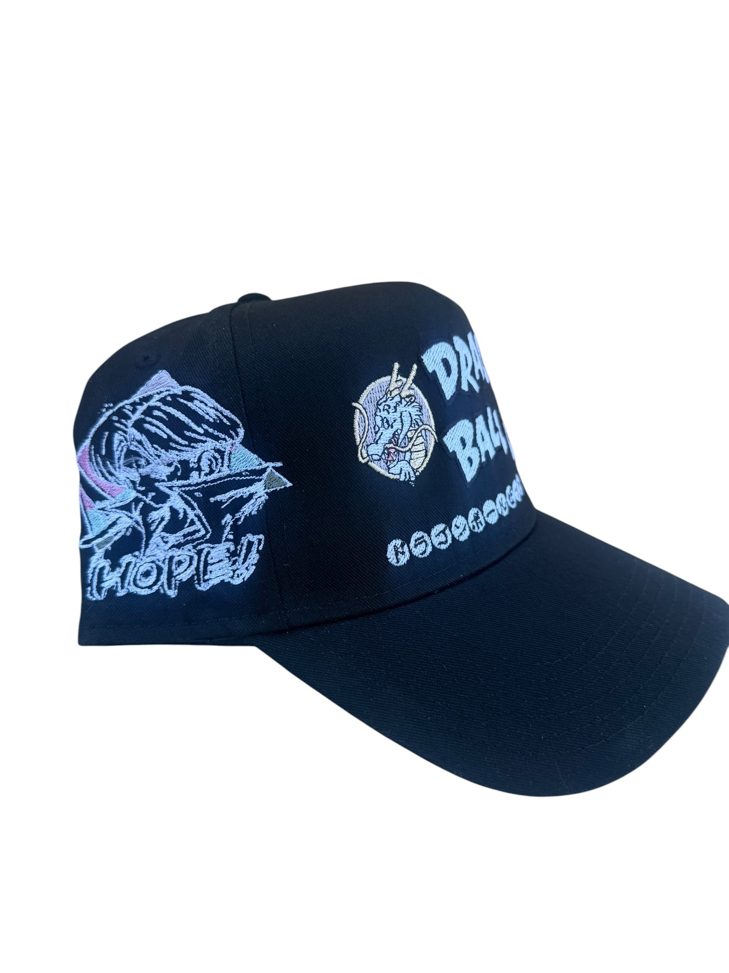 Glow in the Dark Black DBZ Trunks Snapback