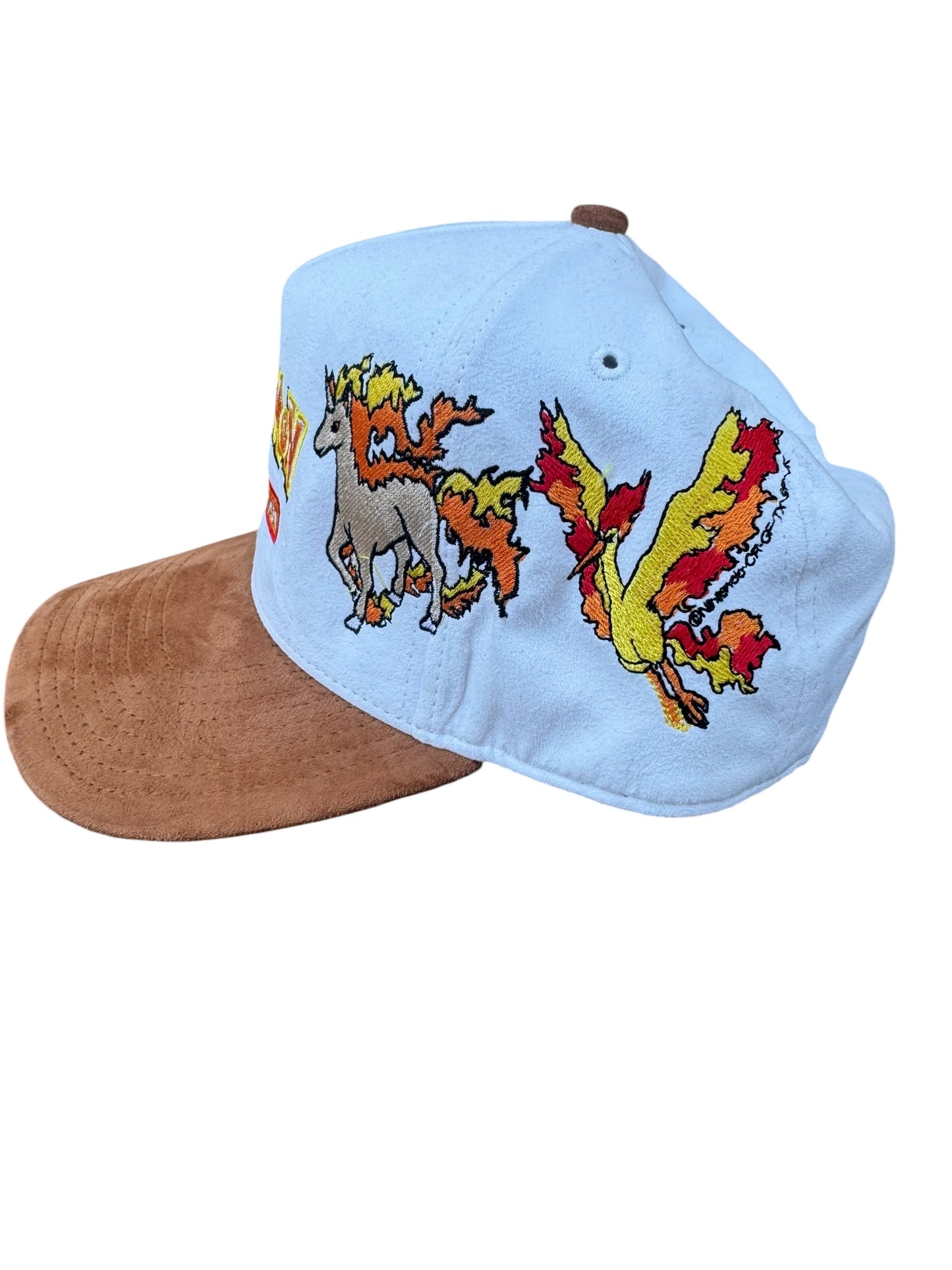 1/1 Fire Pokemon White & Brown HAT