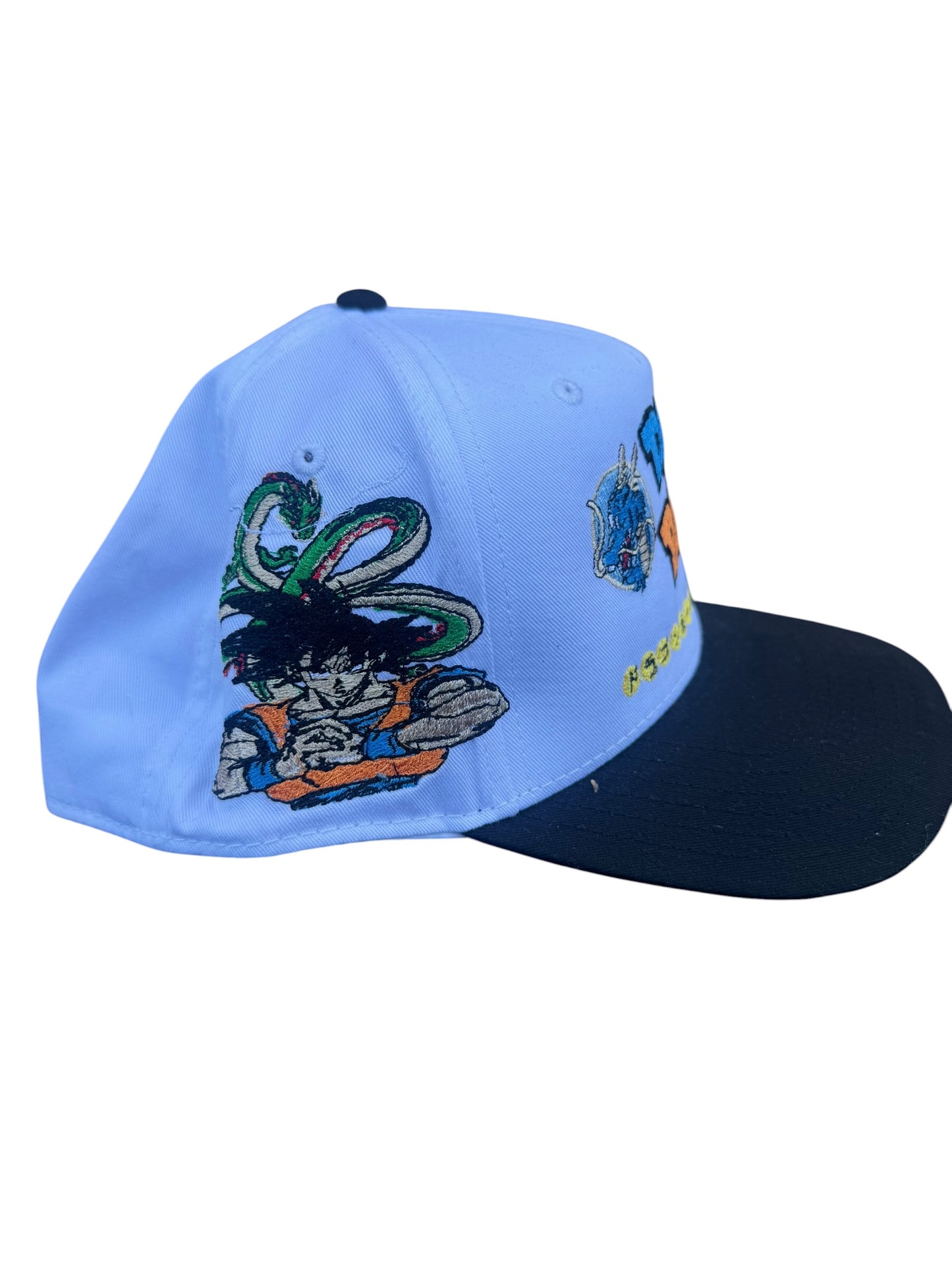 White &Black DBZ Goku Snapback