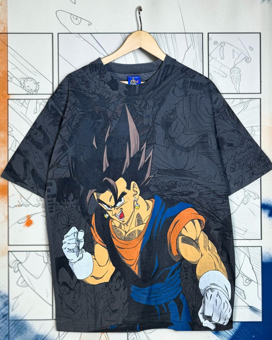 Faded - Vegito Manga Panels Mega Print - Shirt