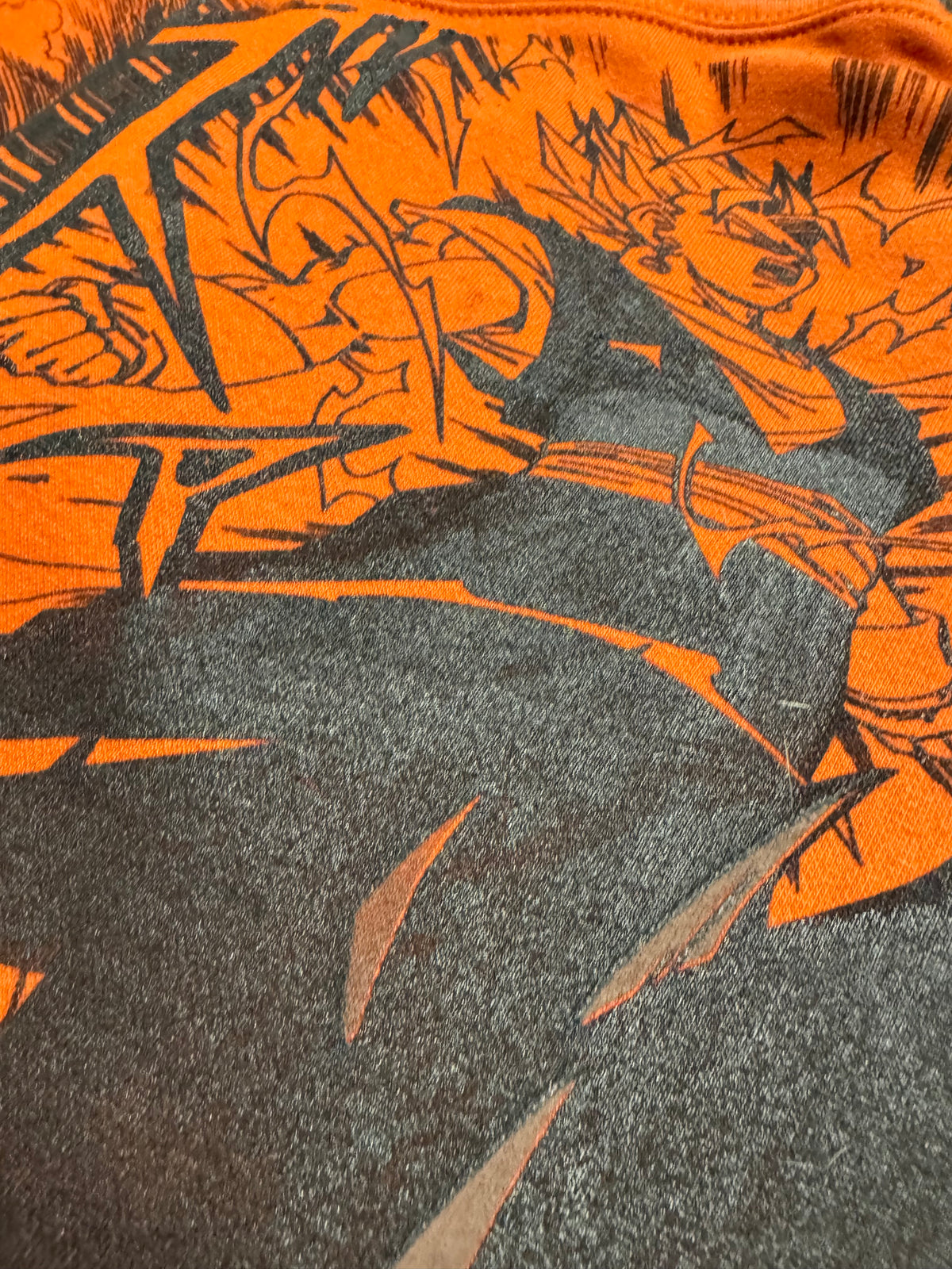 Orange Hoodie - Vegito Manga Panel Mega Print