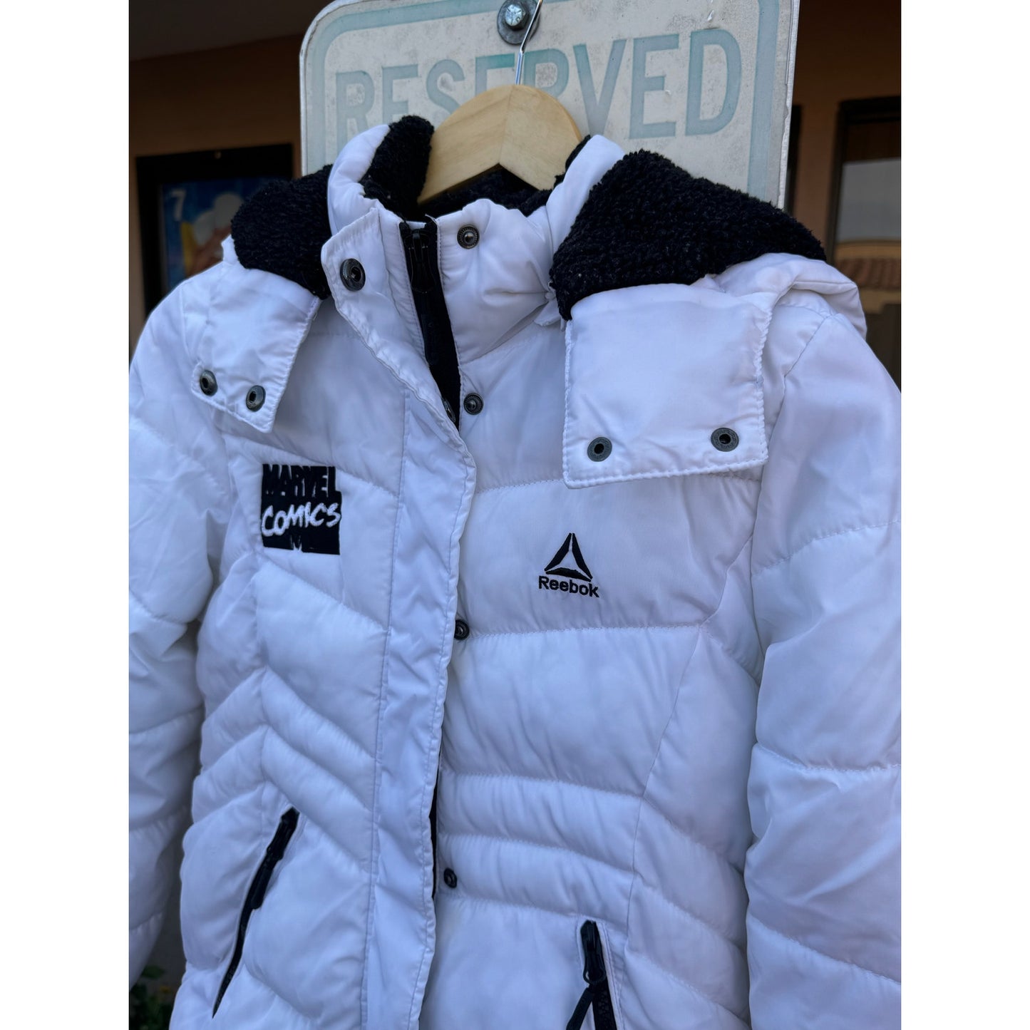 White Puffer Rouge Jacket