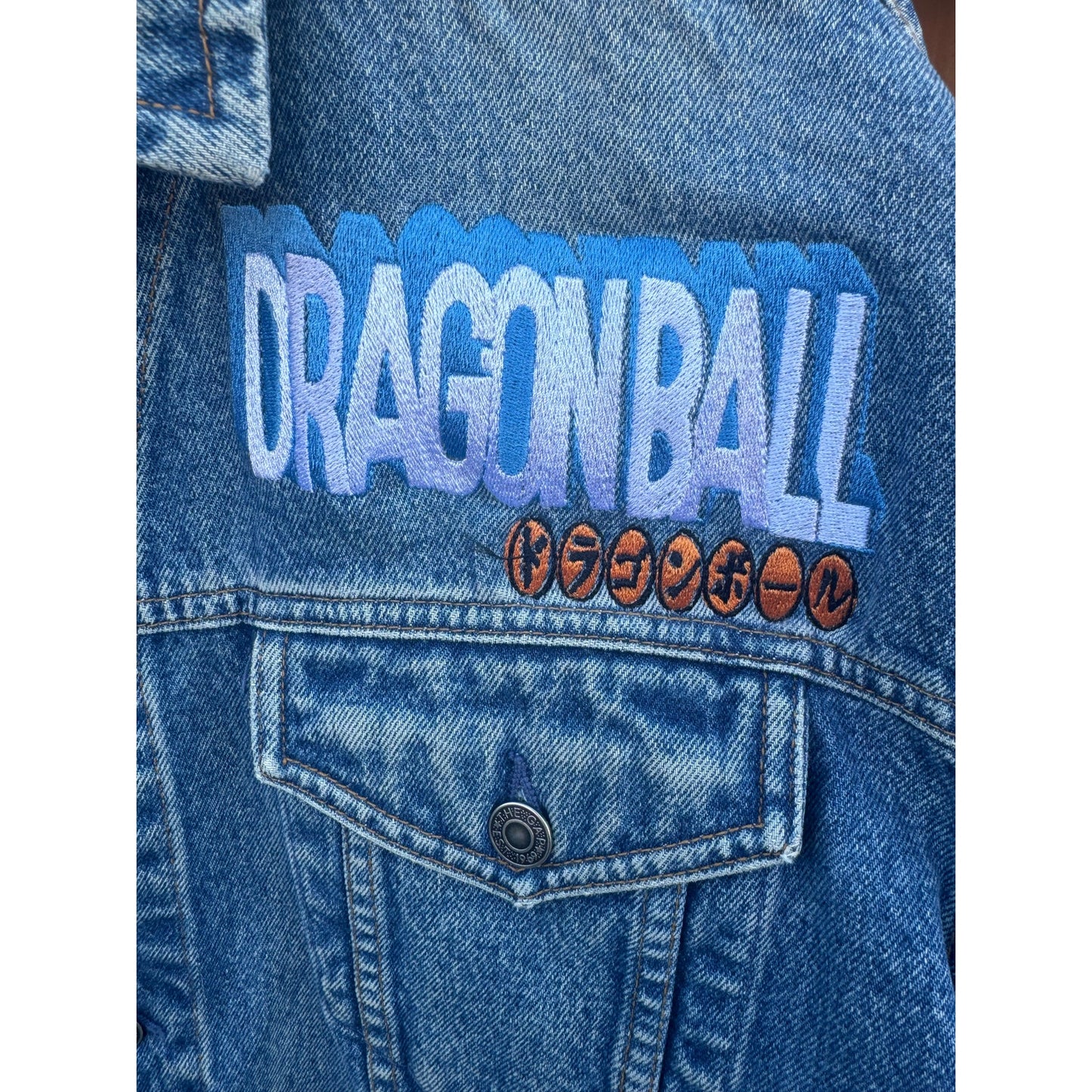 Dragonball Pick Your Fighter Denim Jacket