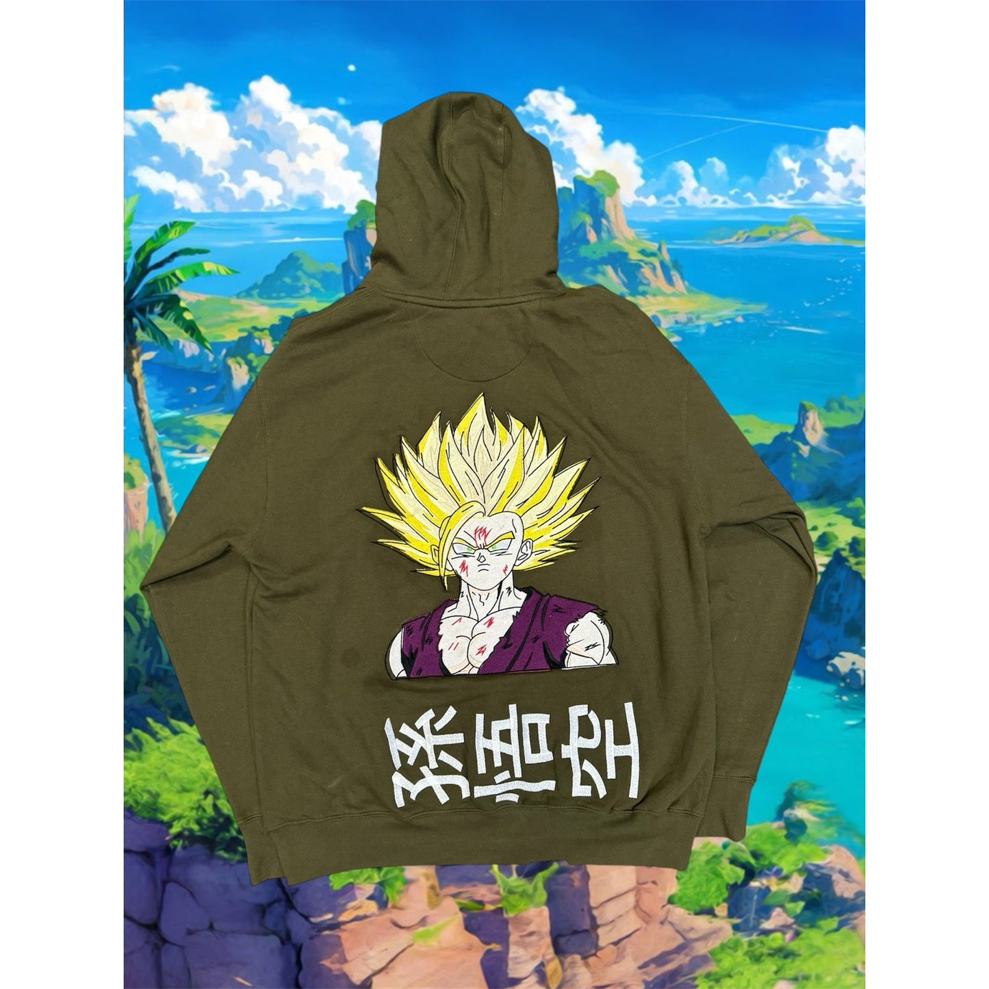 Embroidered SSJ2 Gohan Hoodie