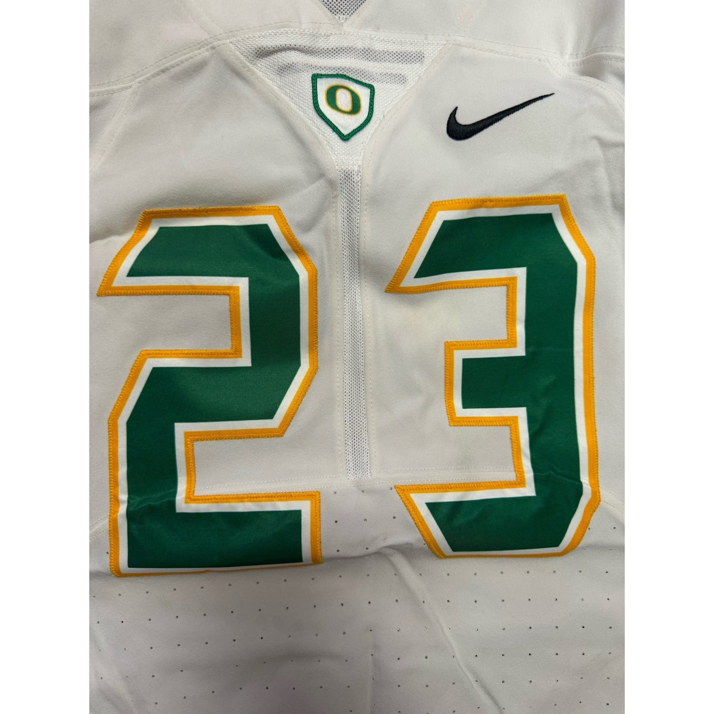 Nike Youth Oregon Ducks Team Issued 23 Football Jersey-White