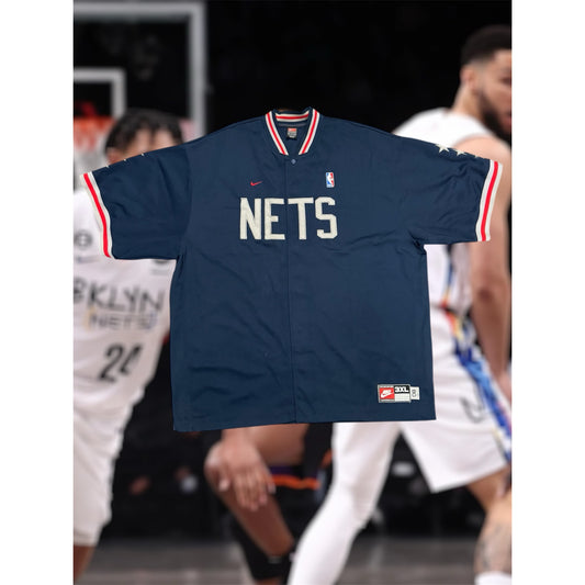 1980 NEW JERSEY NETS NIKE REWIND WARM-UP JERSEY