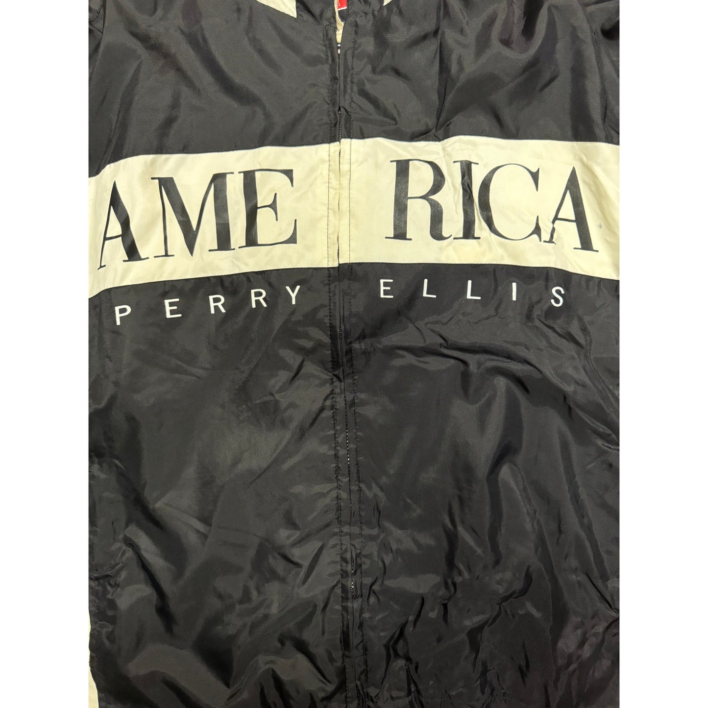 Vintage Perry Ellis America Windbreaker Jacket